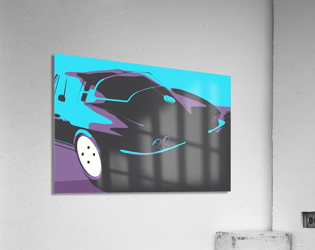 60’s Shape  Acrylic Print