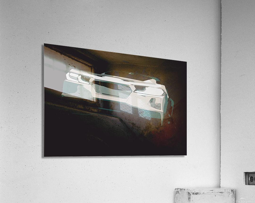 Vette Ahead Acrylic Print