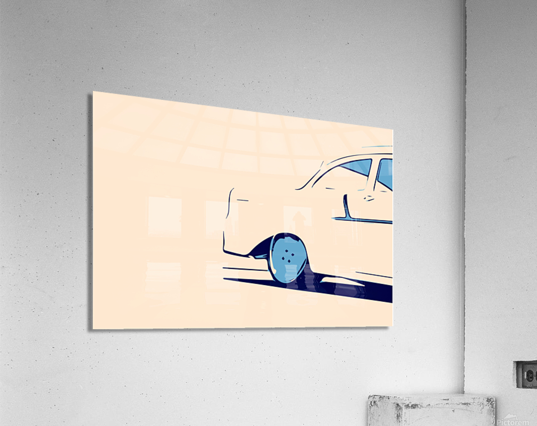 Rear Icons Acrylic Print