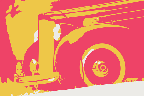 1939 PACKARD SIX D Print