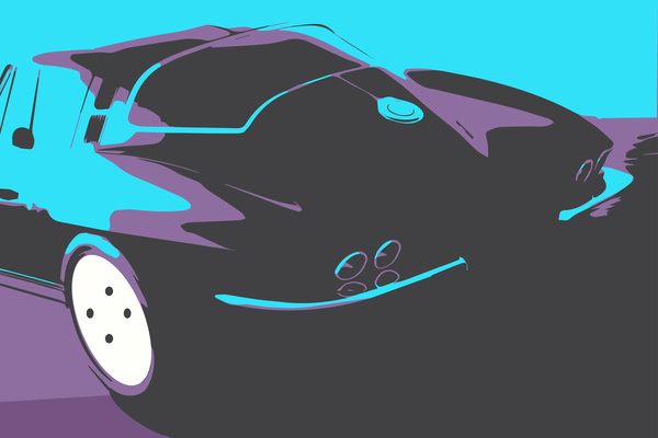 60’s Shape  Print