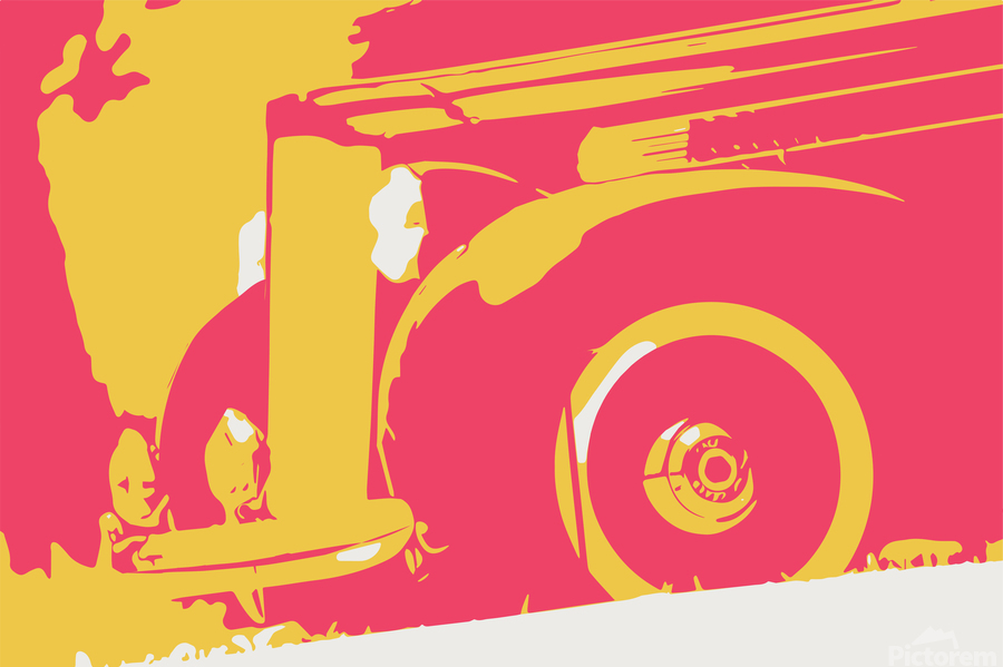 1939 PACKARD SIX D  Print