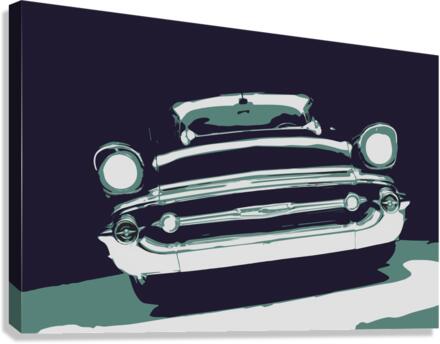 56 CHEVY 1 Canvas Print