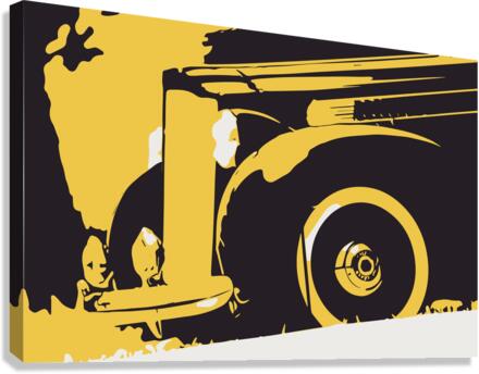 1939 PACKARD SIX Canvas Print