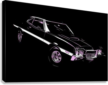 Torino’s Sketch - 2 Canvas Print