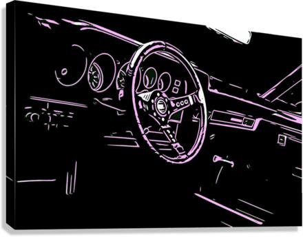 Torino’s Sketch Canvas Print