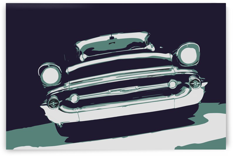 56 CHEVY 1 by Banged Knuckles Art