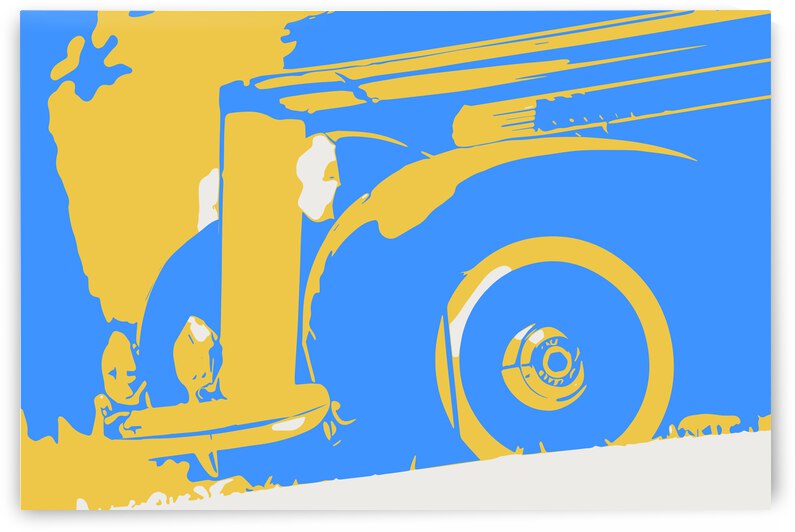 1939 PACKARD SIX B by Banged Knuckles Art