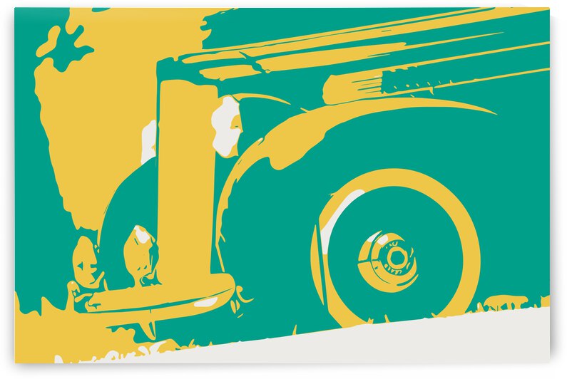 1939 PACKARD SIX C by Banged Knuckles Art