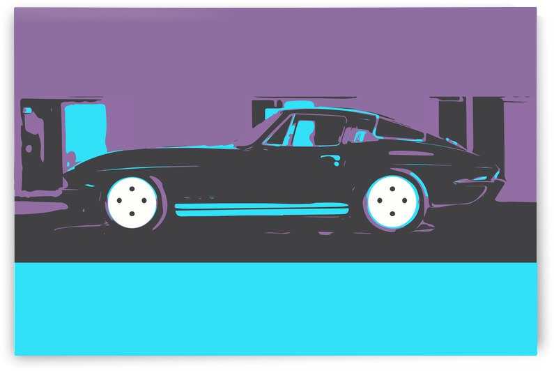 60’s Shape - 3 by Banged Knuckles Art