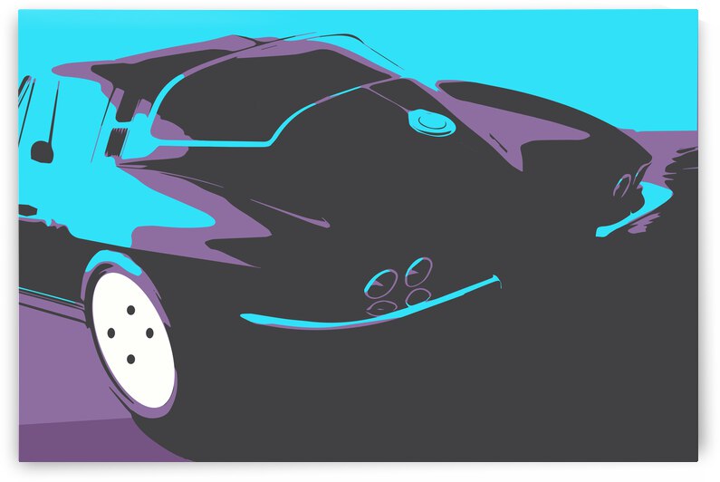 60’s Shape  by Banged Knuckles Art