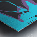 60’s Shape  Metal print