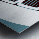 The M Beginning Metal print