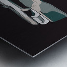 Vette Ahead Metal print