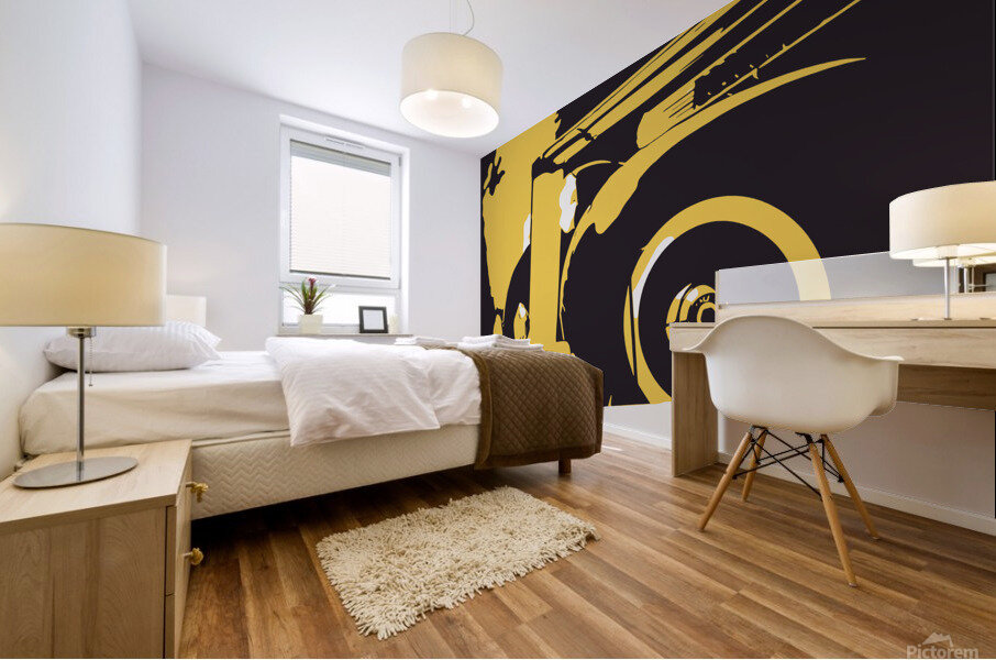 1939 PACKARD SIX Mural print