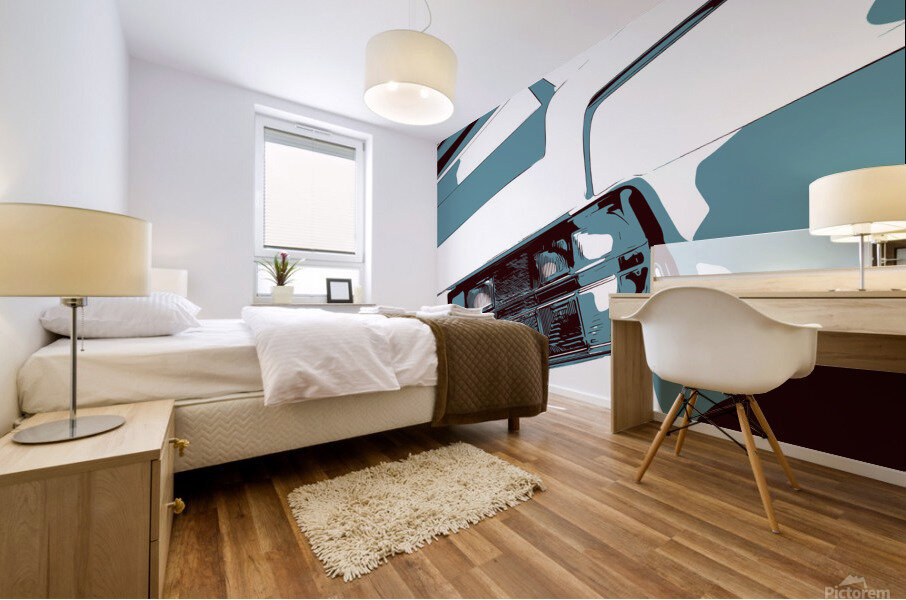 The M Beginning - 3 Mural print