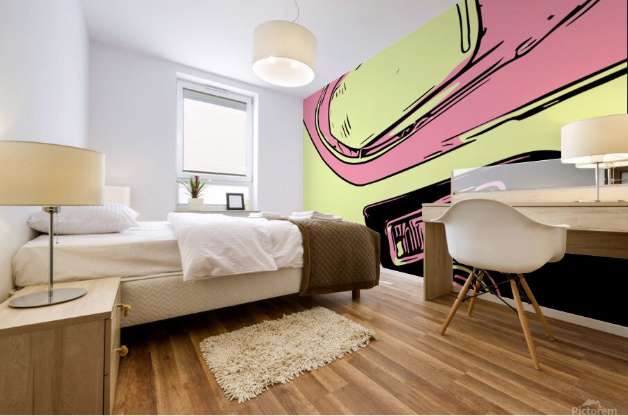 Le Mans conquerer - 5 Mural print