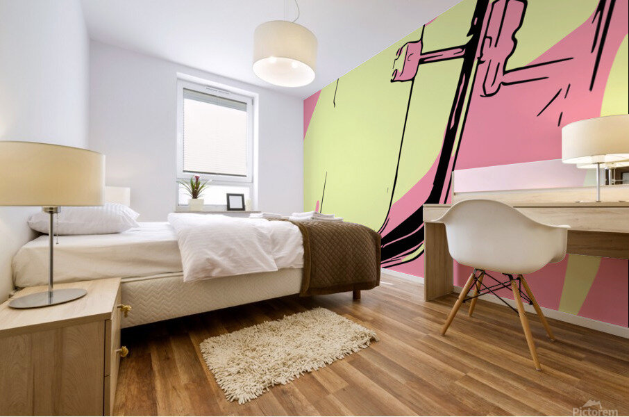 Le Mans conquerer - 4 Mural print