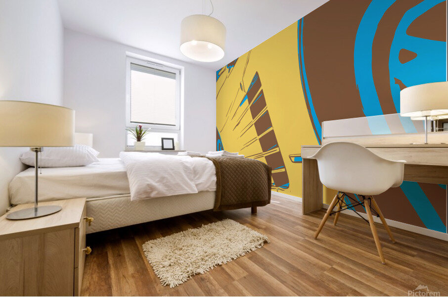 80’s Excess -2 Mural print