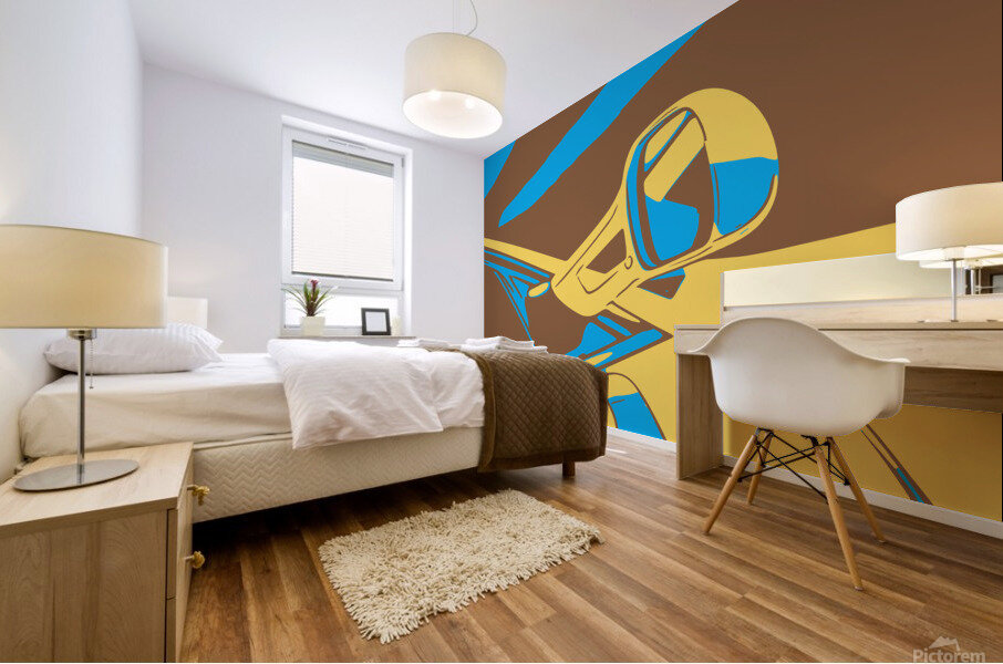 80’s Excess -3 Mural print