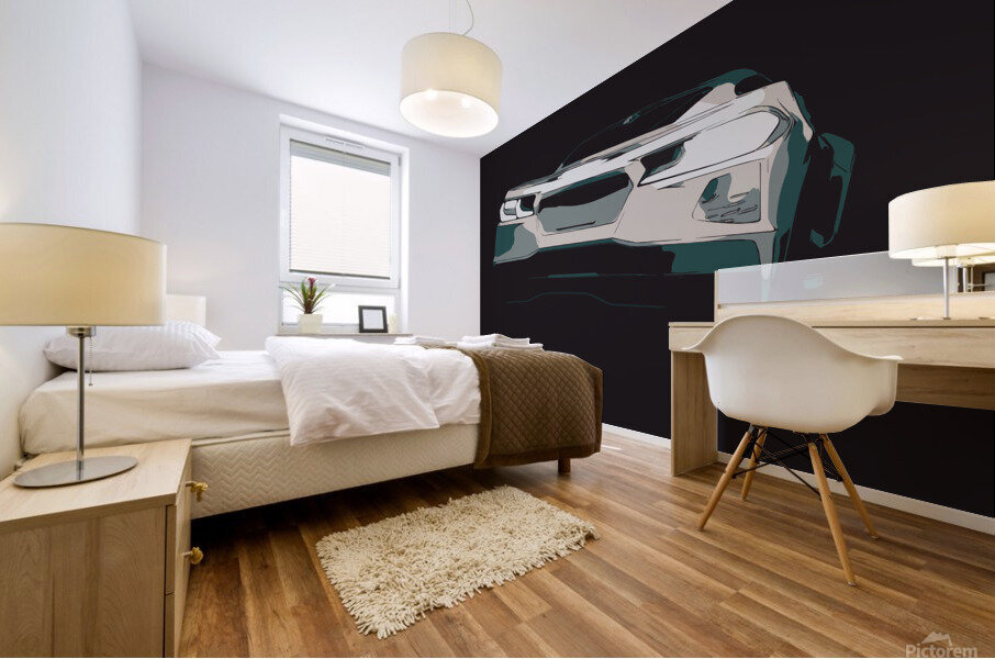 Vette Ahead Mural print