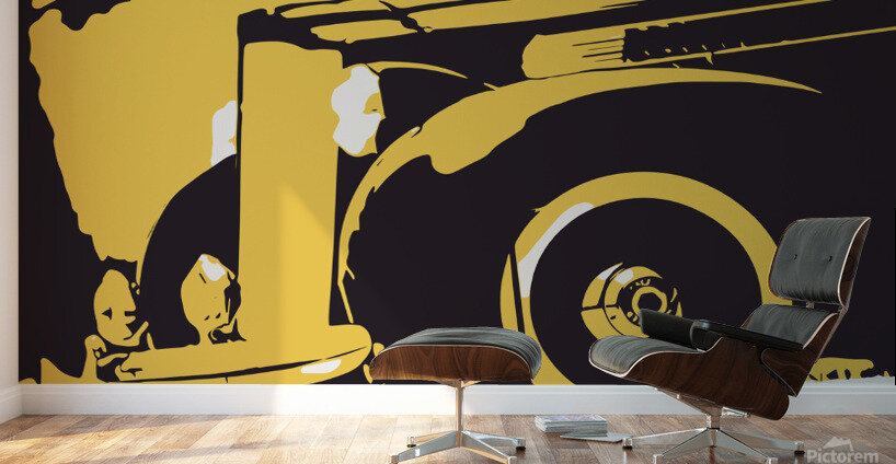 1939 PACKARD SIX Wall Murals