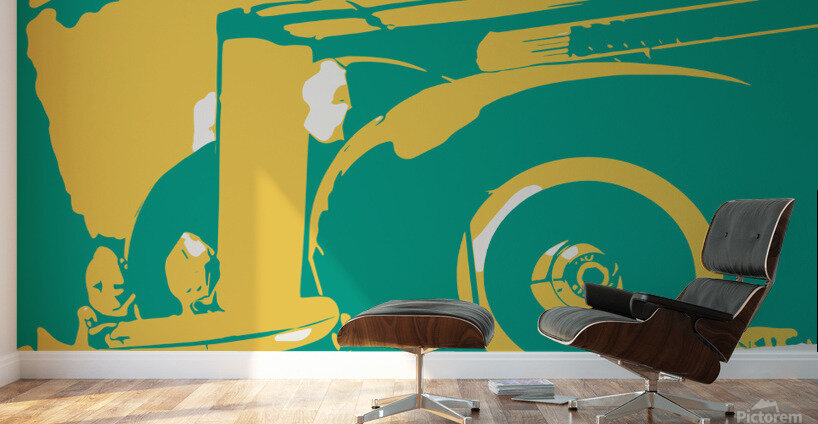 1939 PACKARD SIX C Wall Murals