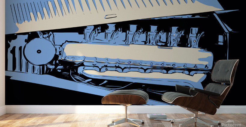 1928 RR PHANTOM EX SERIES Wall Murals