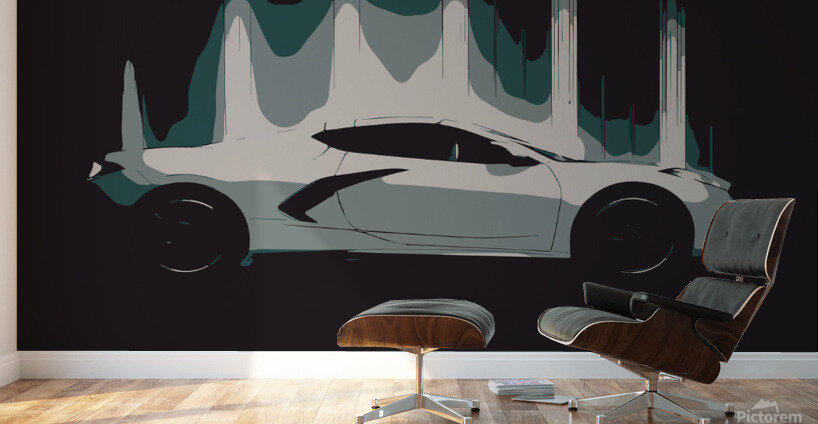 Vette Ahead Wall Murals