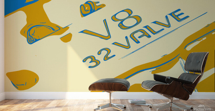 The Heart of HotRod  Wall Murals