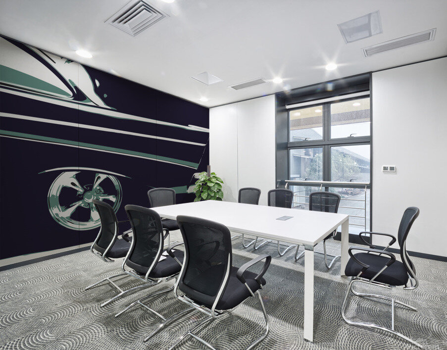 56 CHEVY 2 Wall Printing