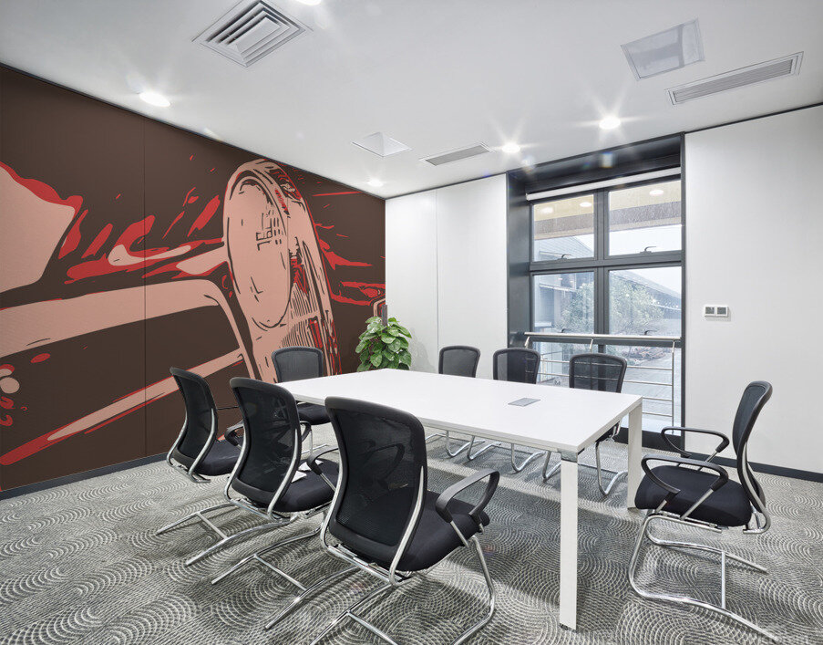 Vintage Velocity Wall Printing