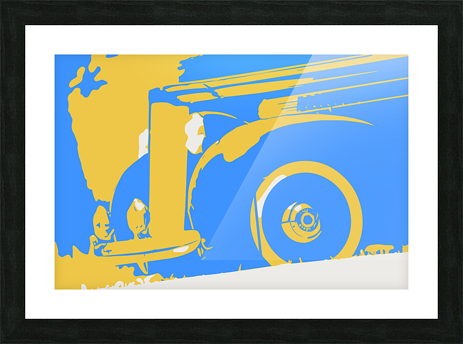 1939 PACKARD SIX B Picture Frame print