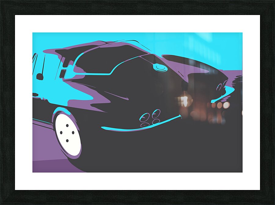 60’s Shape  Picture Frame print