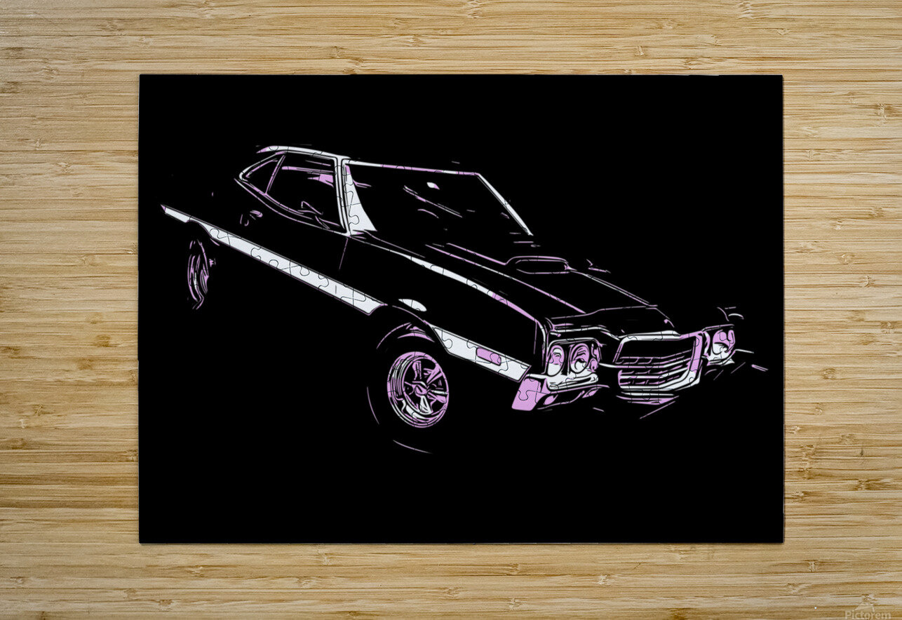 Torino’s Sketch - 2 Banged Knuckles Art Puzzle printing