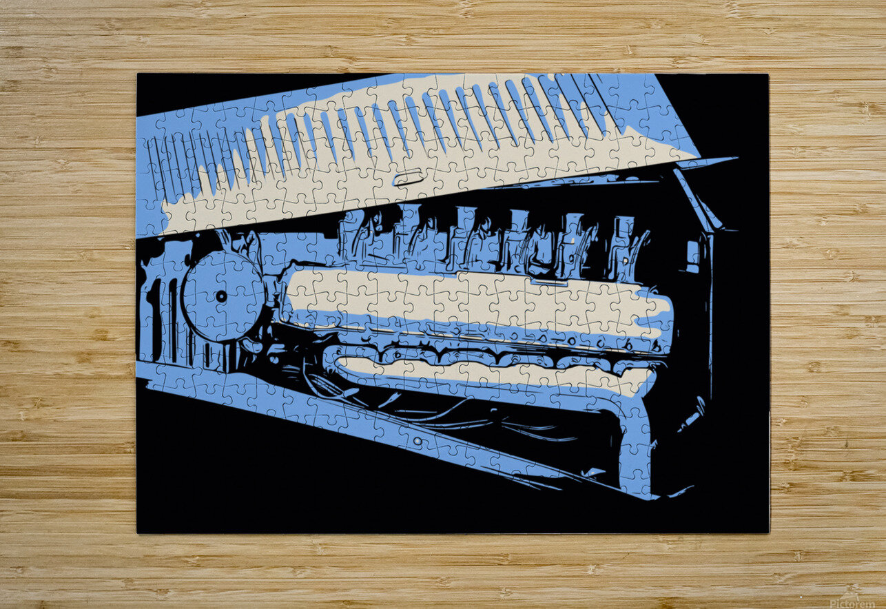 1928 RR PHANTOM EX SERIES Banged Knuckles Art Puzzle printing