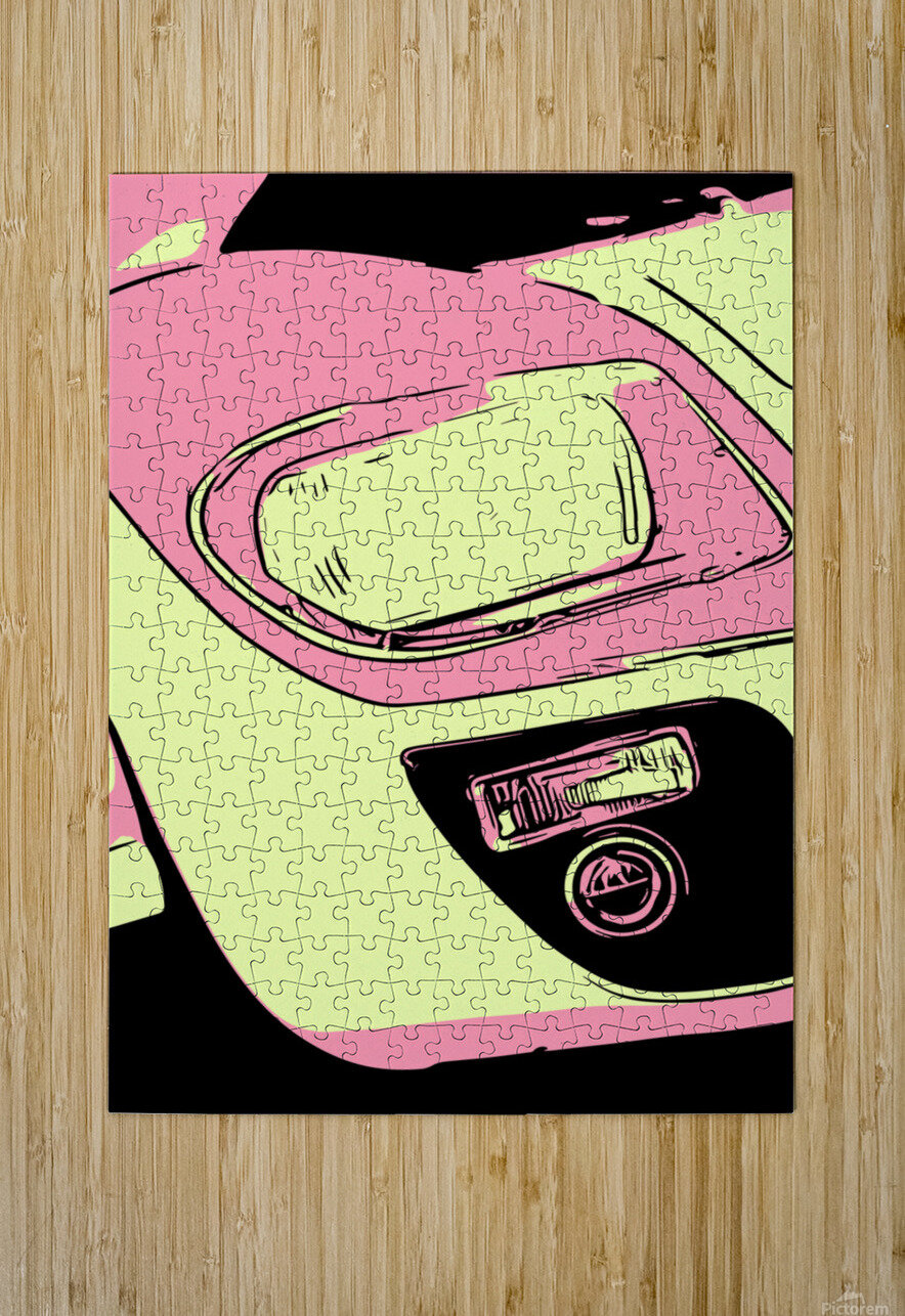 Le Mans conquerer - 5 Banged Knuckles Art Puzzle printing