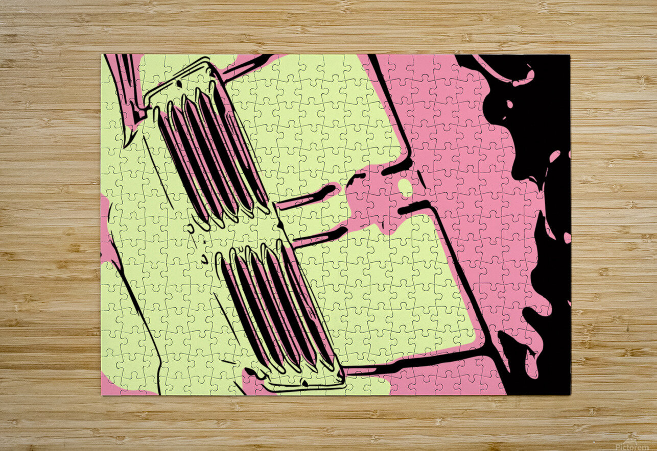 Le Mans conquerer - 3 Banged Knuckles Art Puzzle printing