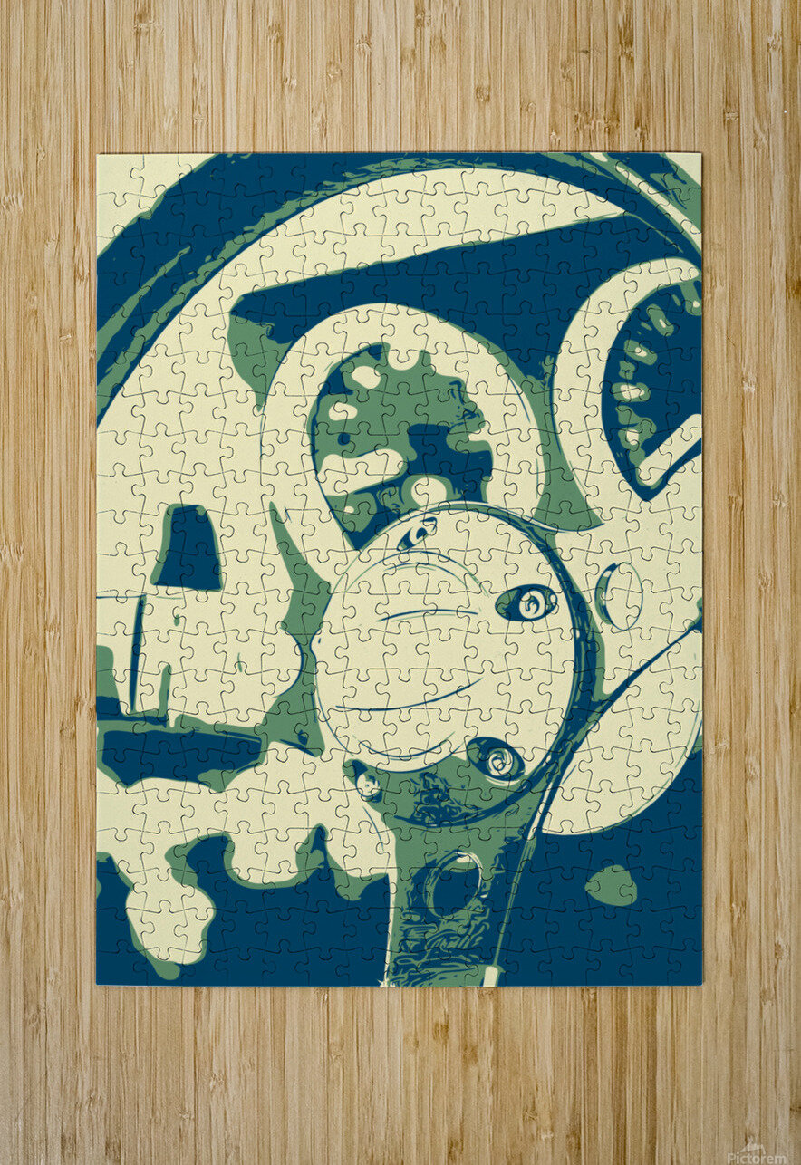 Le Mans conquerer - 2 Banged Knuckles Art Puzzle printing