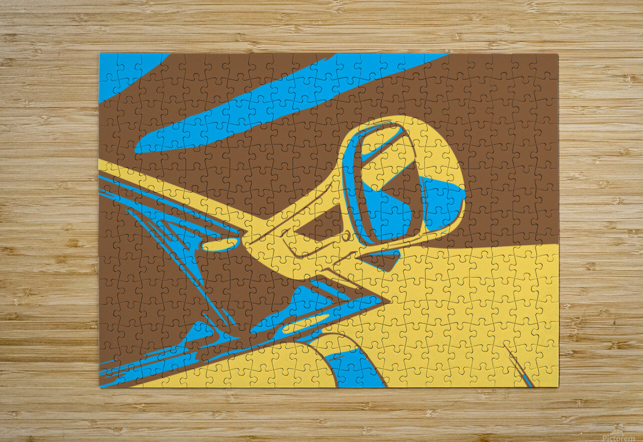 80’s Excess -3 Banged Knuckles Art Puzzle printing