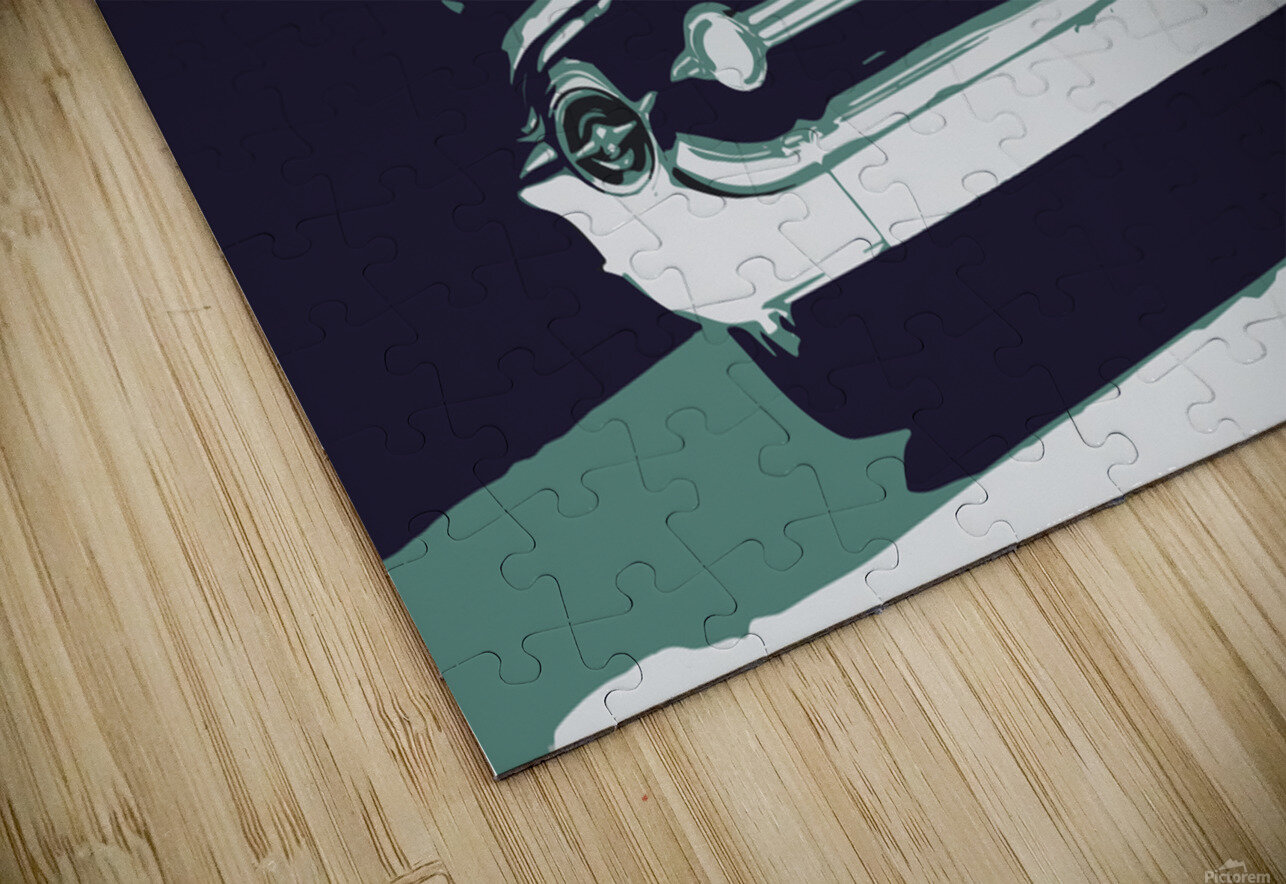 56 CHEVY 1 Banged Knuckles Art Puzzle