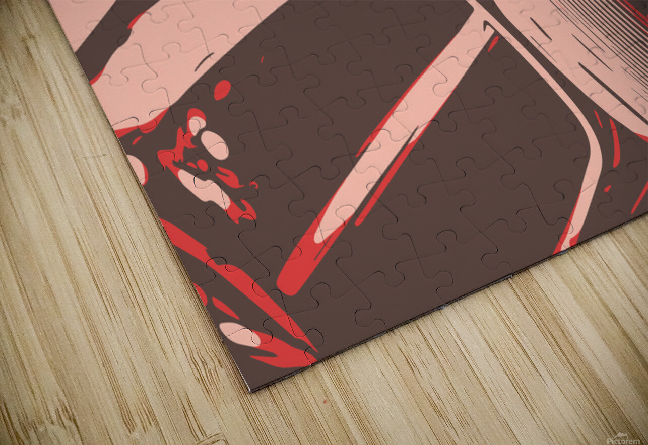 Vintage Velocity Banged Knuckles Art Puzzle