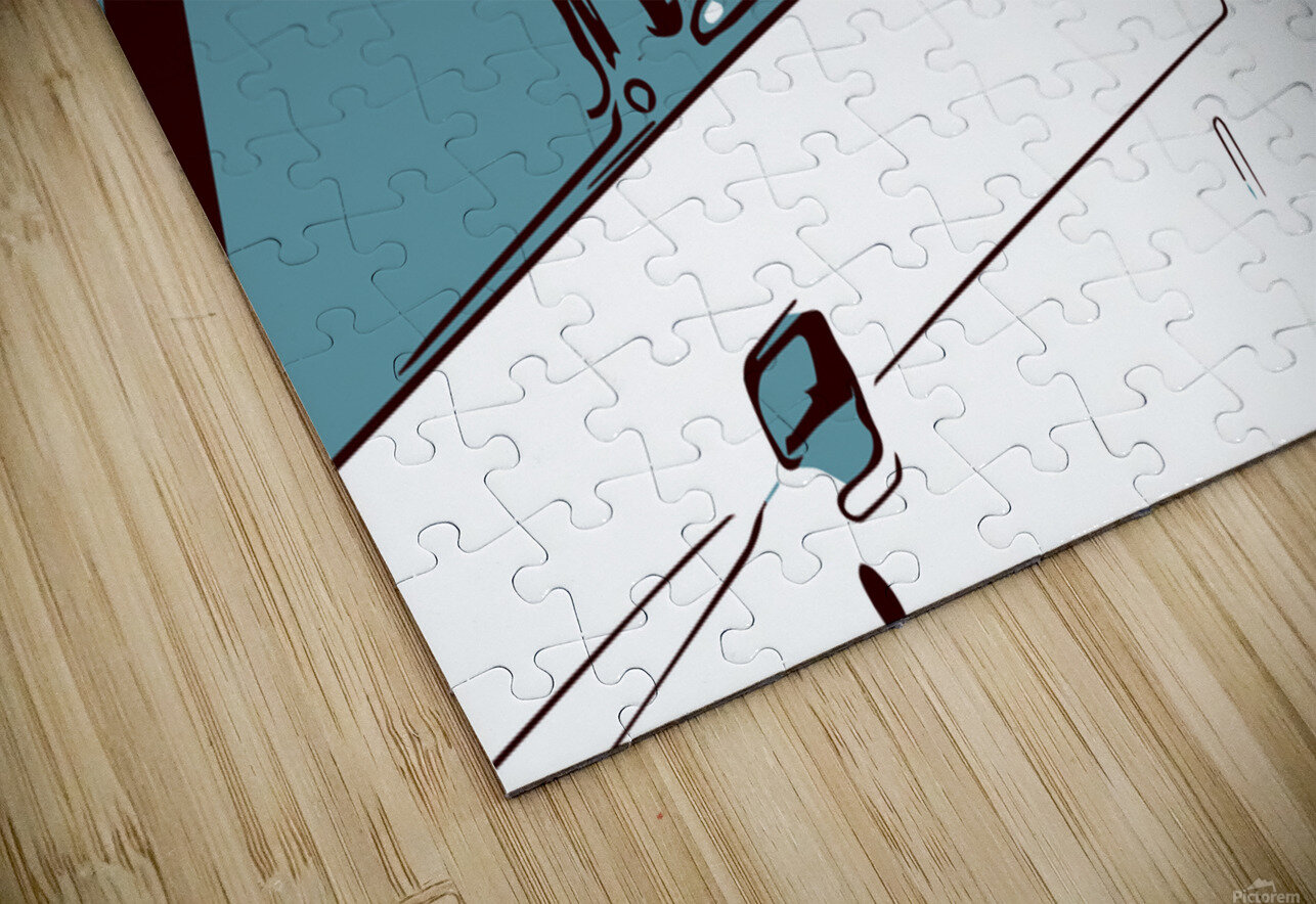 The M Beginning - 2 Banged Knuckles Art Puzzle