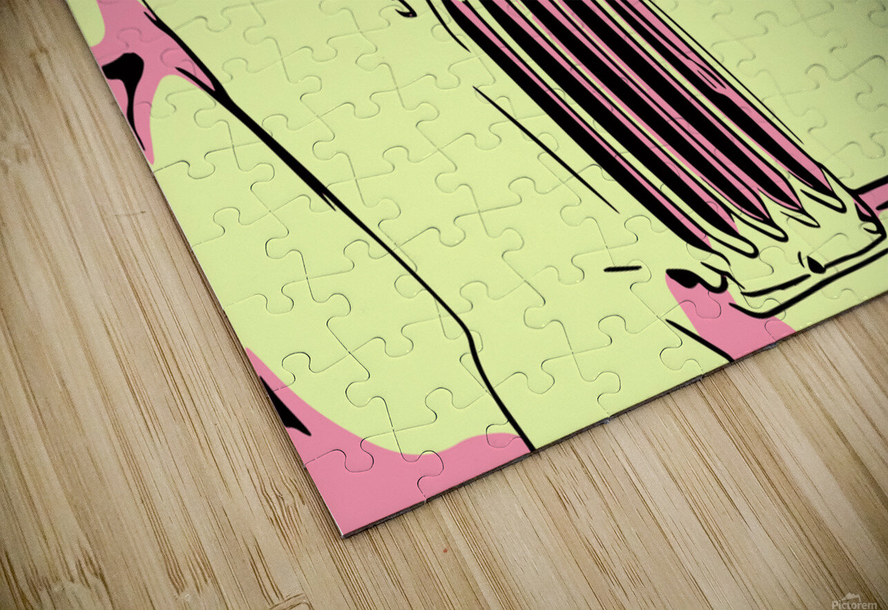 Le Mans conquerer - 3 Banged Knuckles Art Puzzle