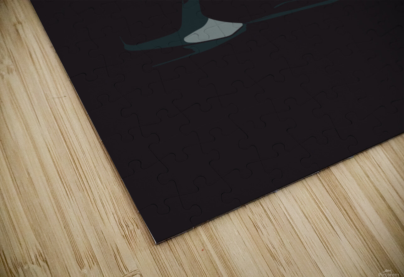 Vette Ahead Banged Knuckles Art Puzzle