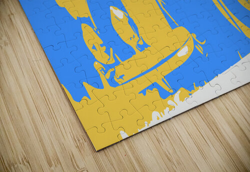 1939 PACKARD SIX B Banged Knuckles Art puzzle