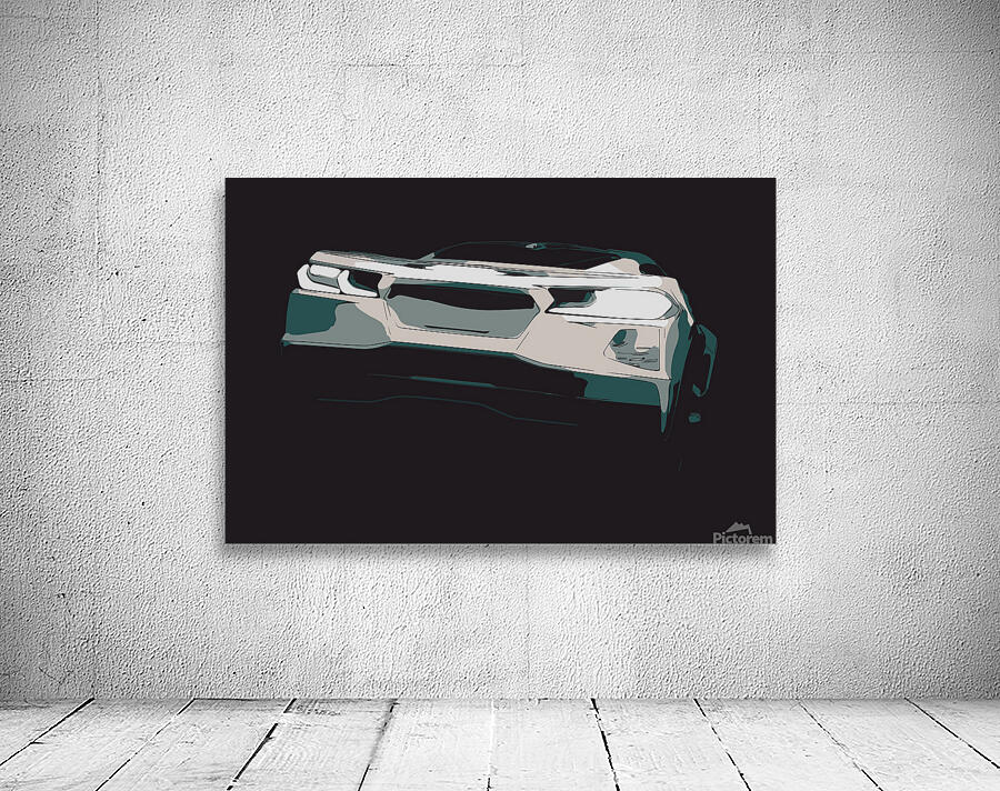 Vette Ahead Wall Preview