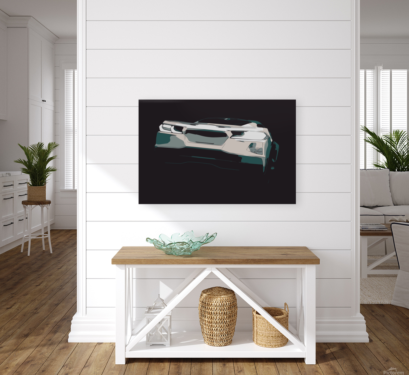 Vette Ahead Reproduction