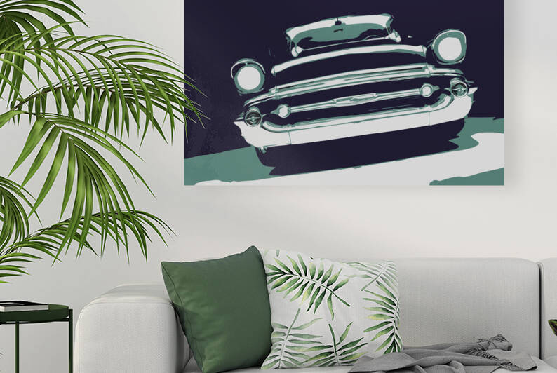 56 CHEVY 1 by Banged Knuckles Art