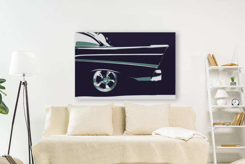 56 CHEVY 2 by Banged Knuckles Art